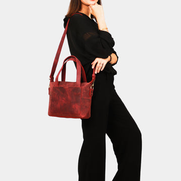 Hannah Leather Tote