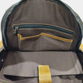 Interior Close up shot of Bondi Beach Leather Backpack made from high-quality leather 