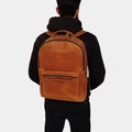 Stylish Bondi Beach Leather Backpack for Men