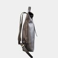 Fashionable women’s leather backpack with a chic design, perfect for work, school, or leisure