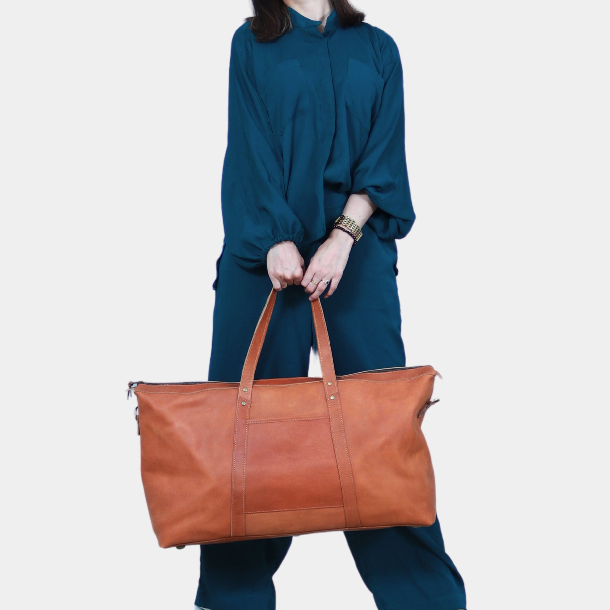 Isla Leather Tote