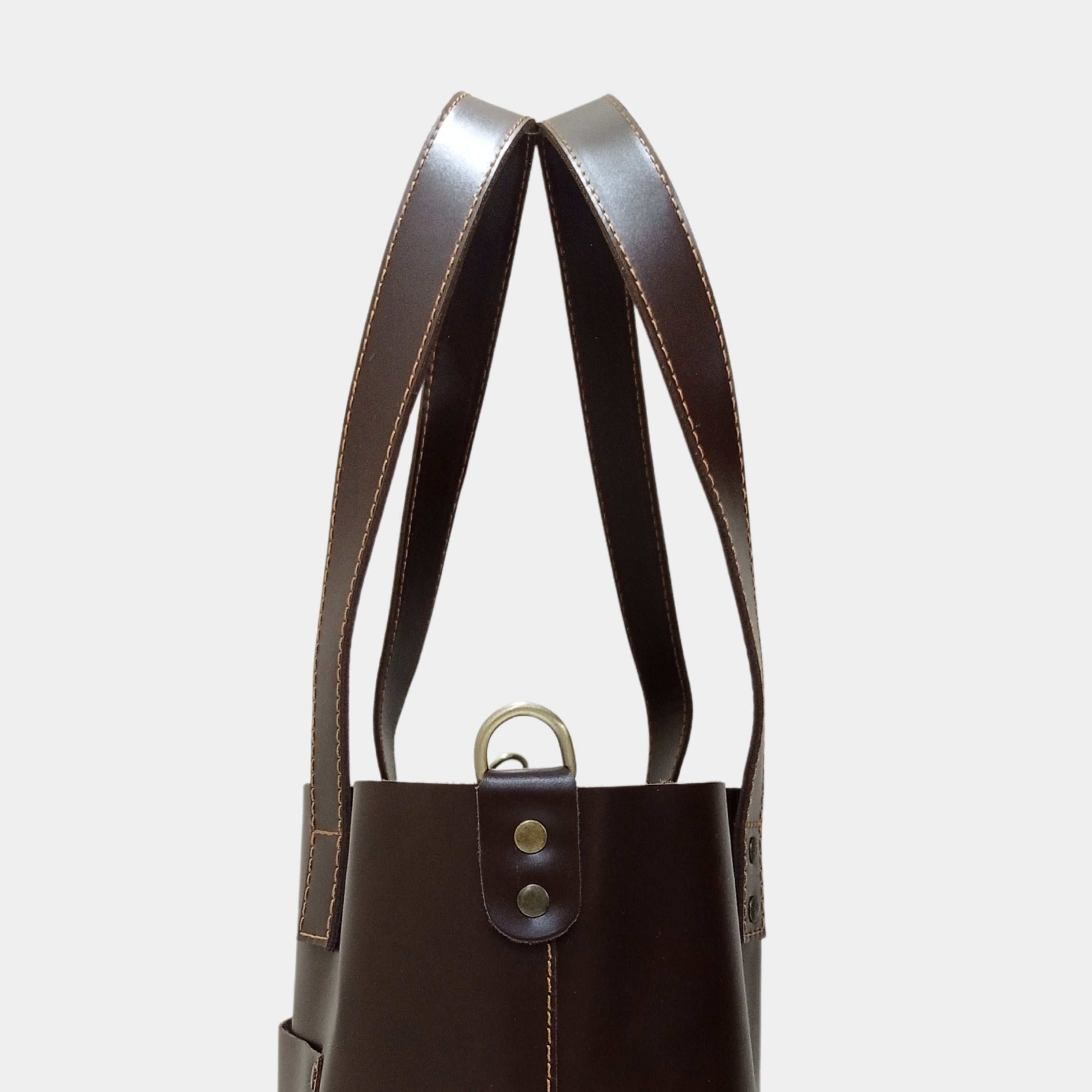 Ruby Leather Tote