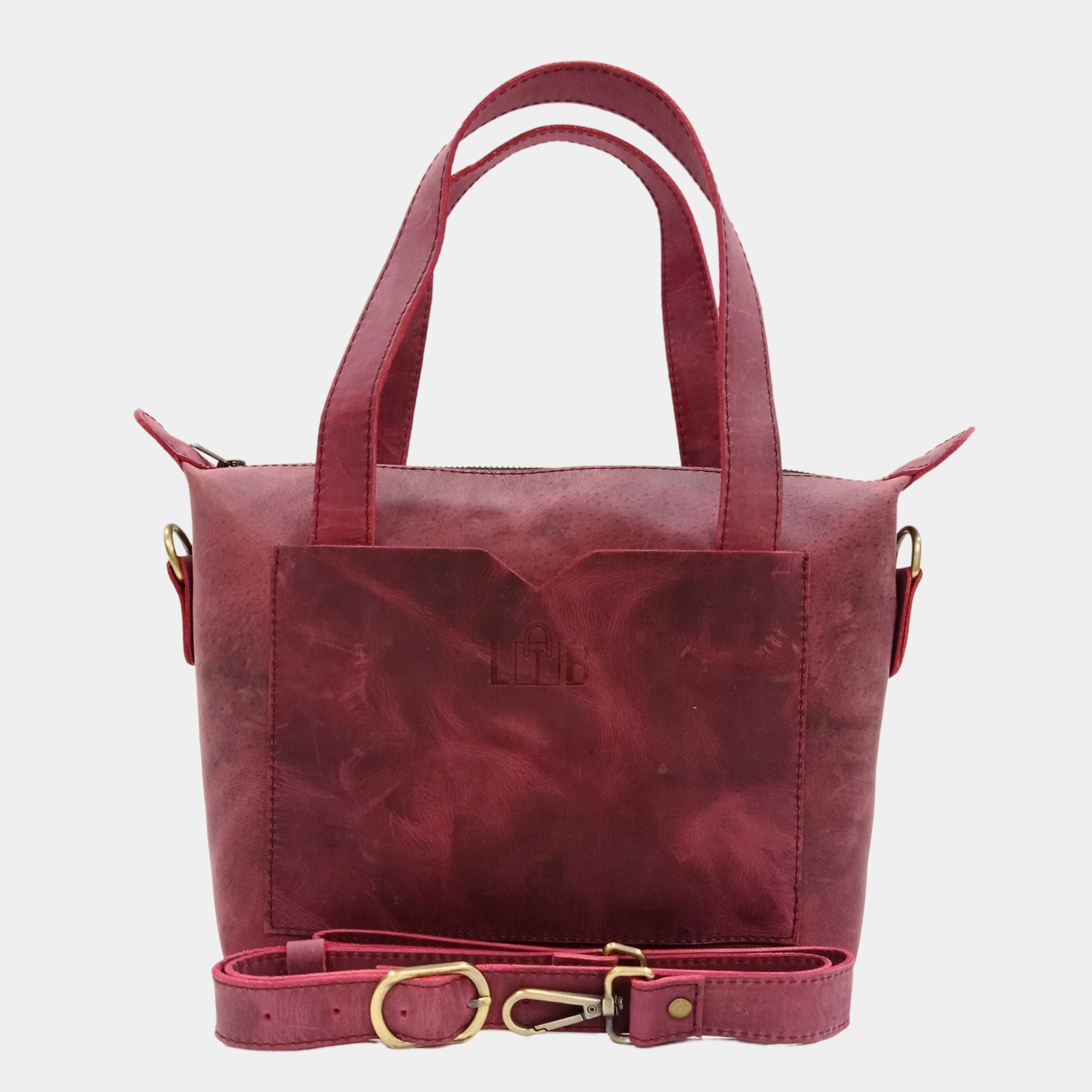Hannah Leather Tote