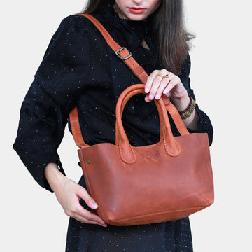 Sienna Leather Tote