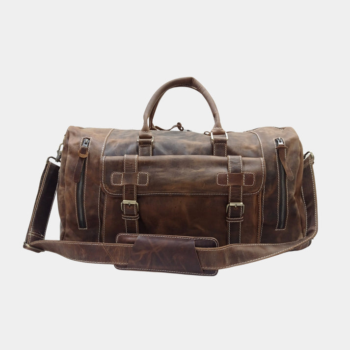 Roma Leather Duffle Stylish & Rugged Choice 2024 The Leather Bags