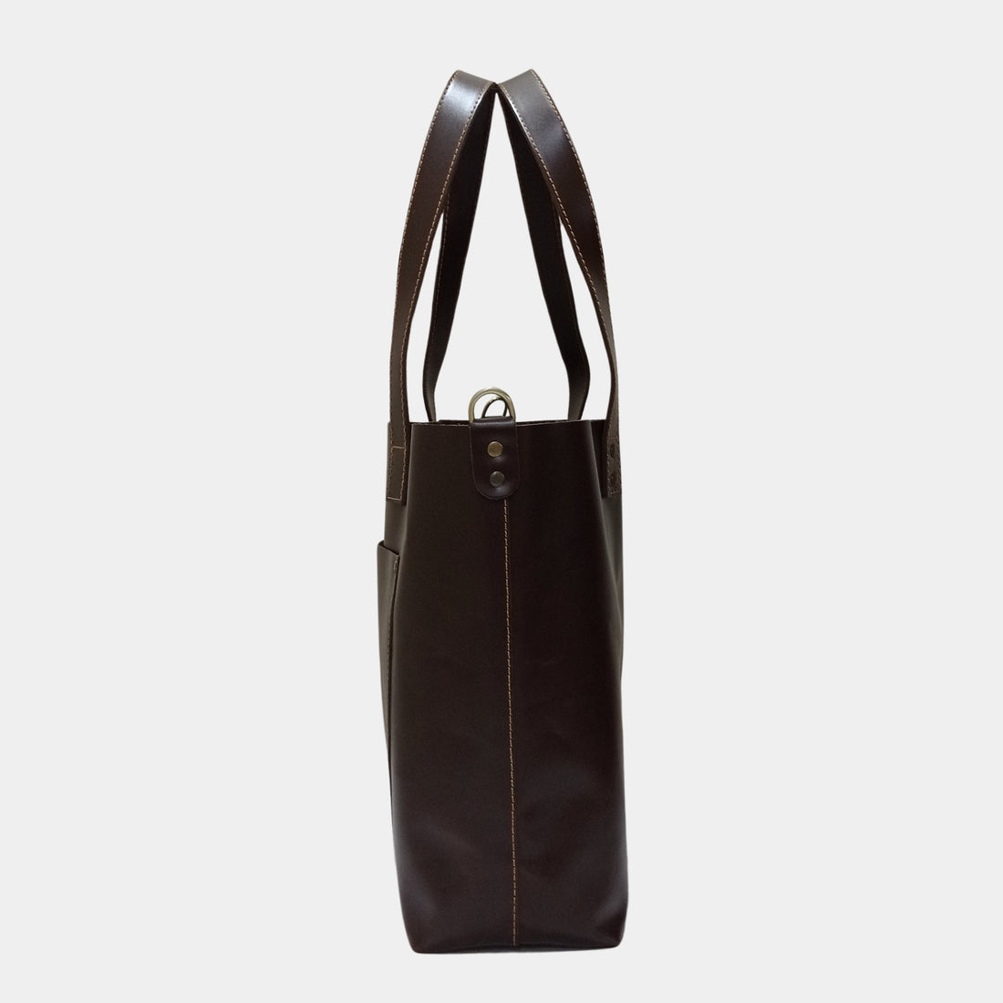 Ruby Leather Tote