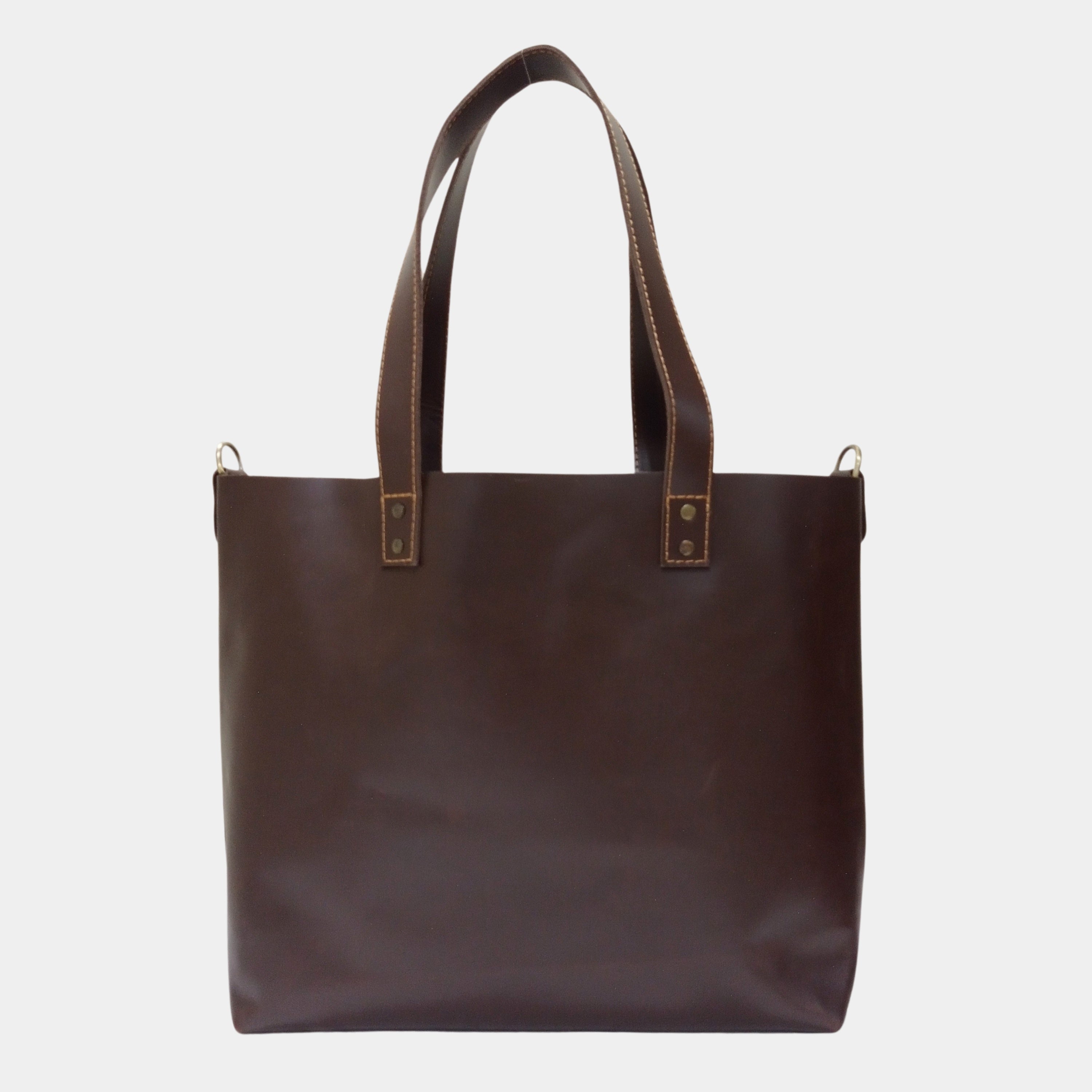Ruby Leather Tote