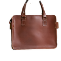 Front side of City Chic Leather Messenger Bag by TLB Australia perfect formal messenger bag for Aussies 