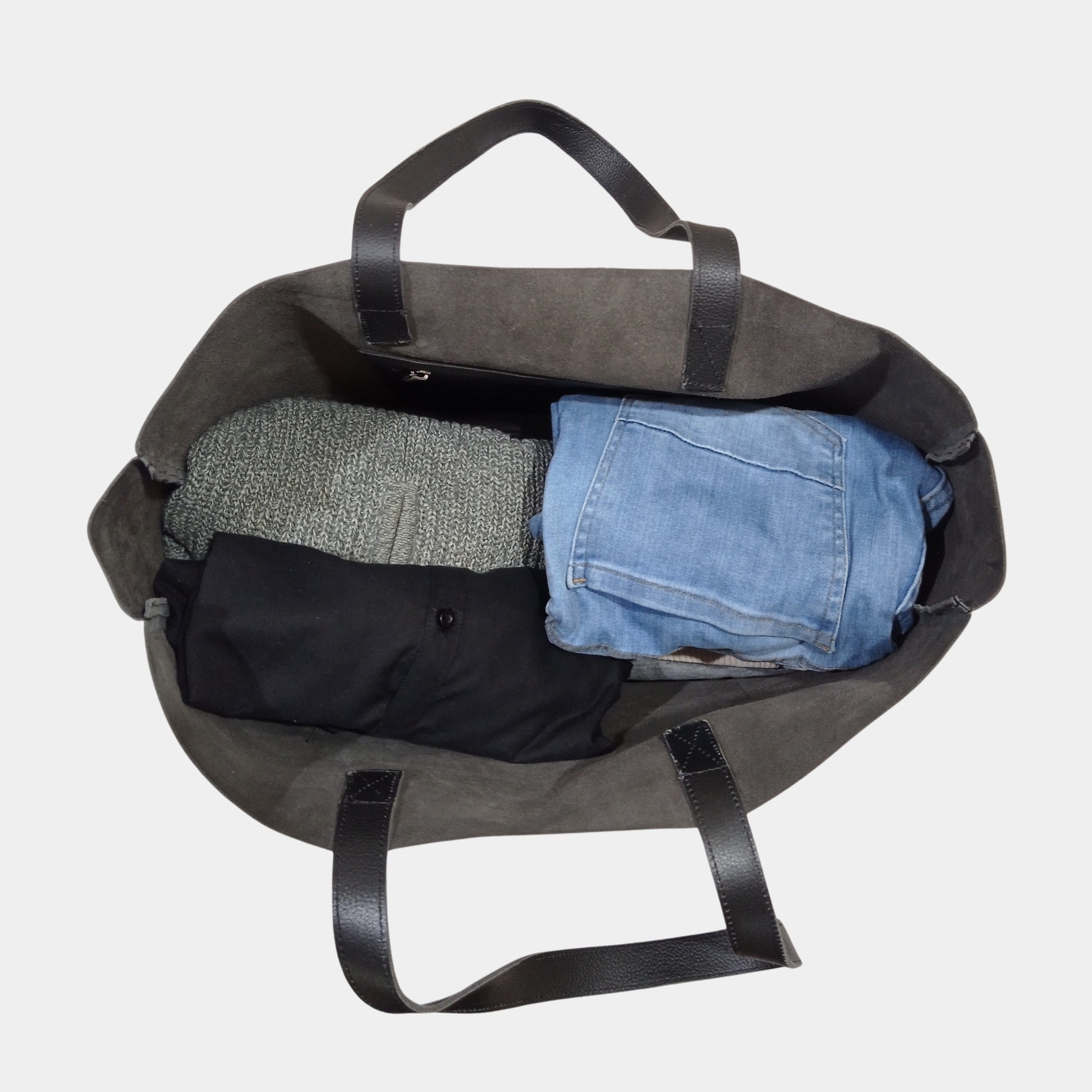 Zoe Large Leather Tote