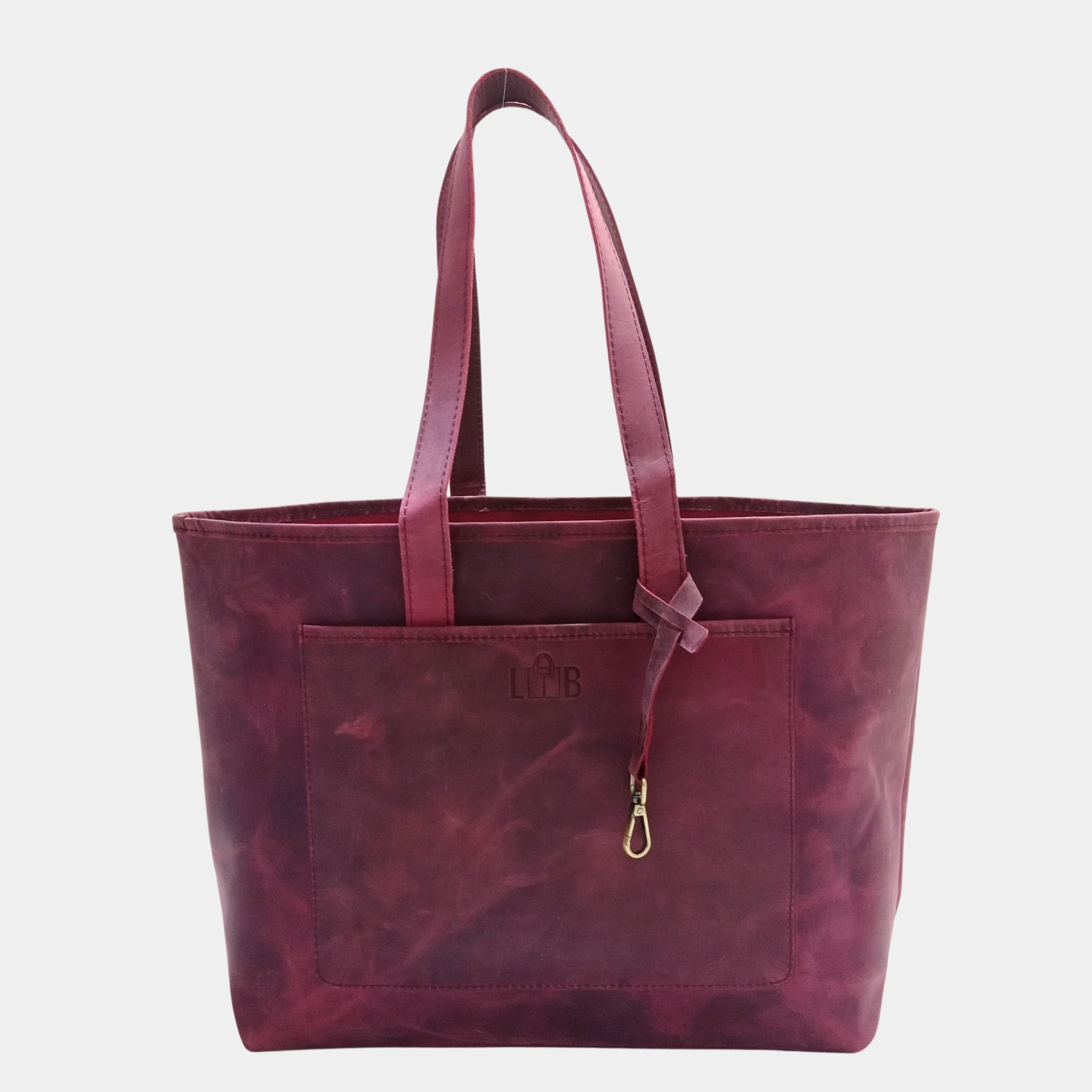 Emily Leather Tote