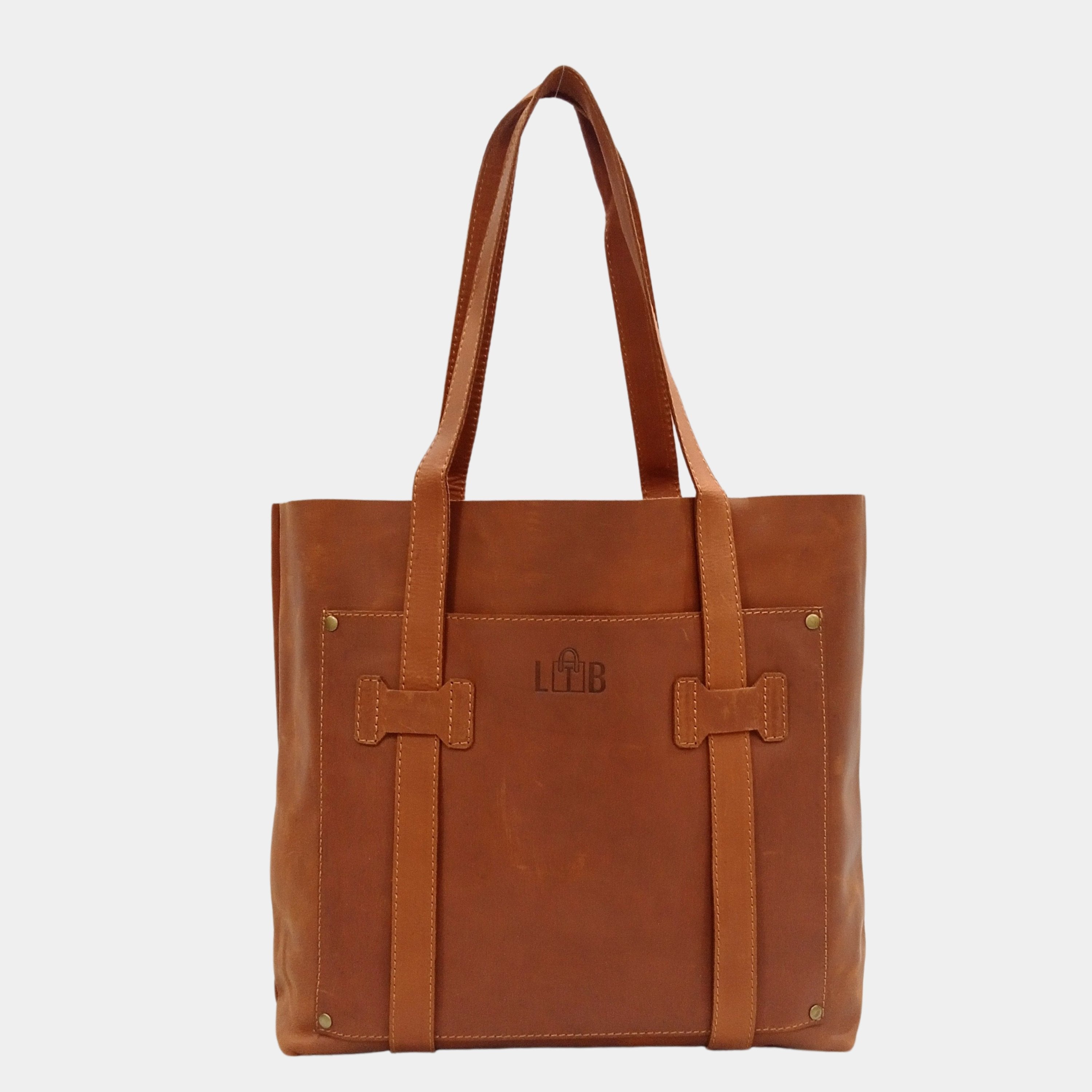 Hazel Leather Tote
