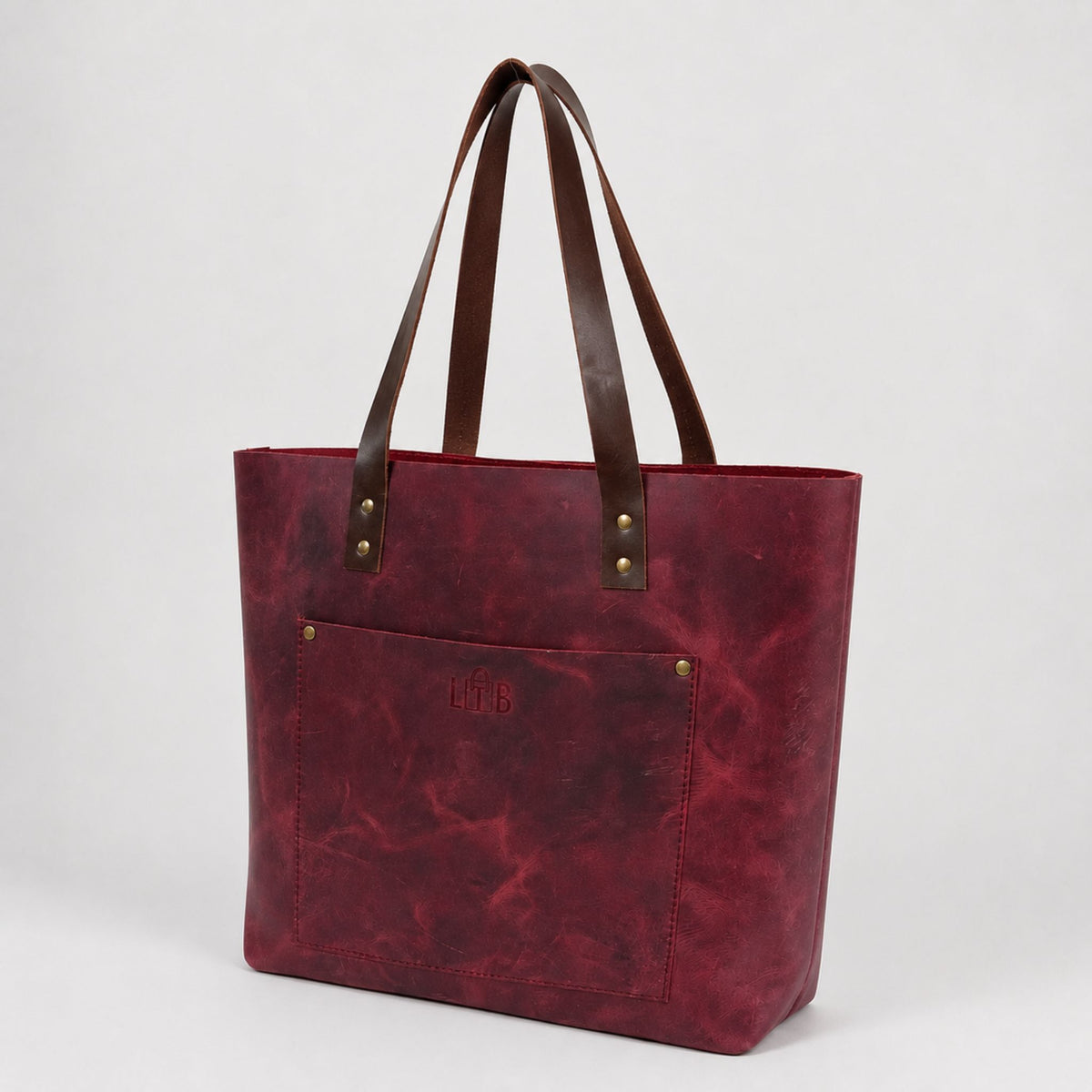 Lily Leather Tote