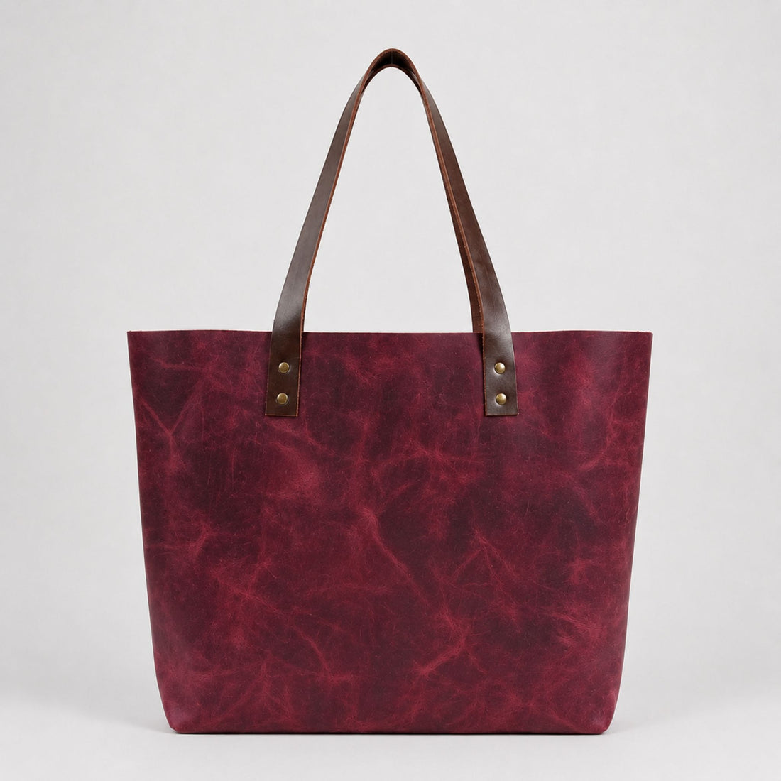 Lily Leather Tote