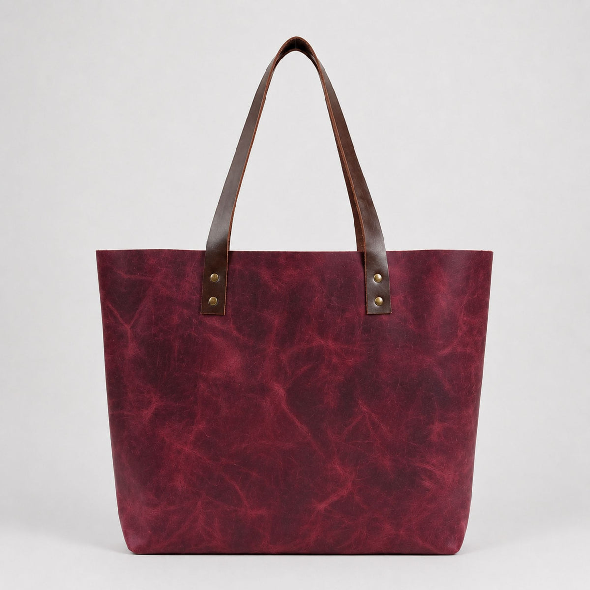 Lily Leather Tote