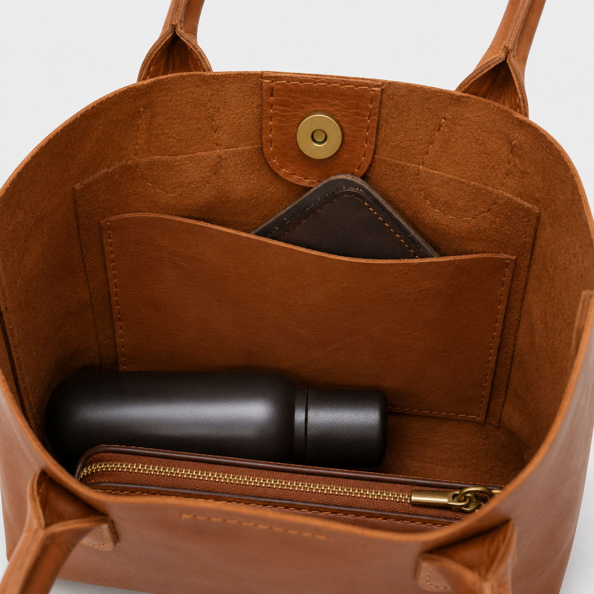 Mia Leather Tote