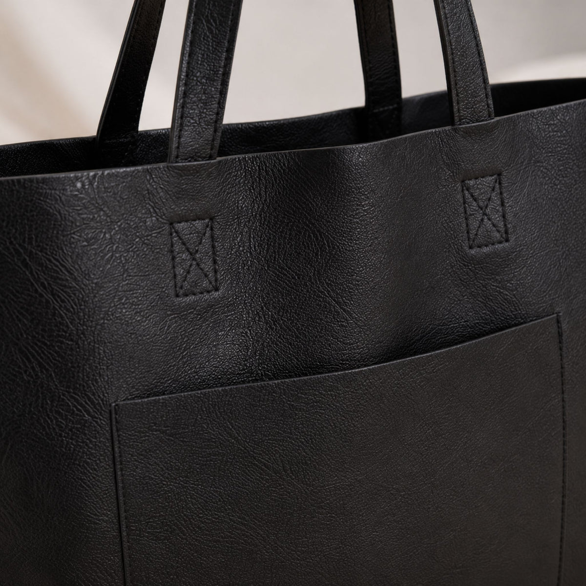 Zoe Large Leather Tote