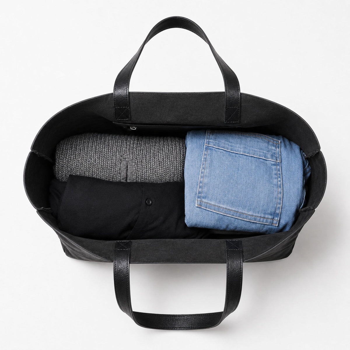Zoe Large Leather Tote